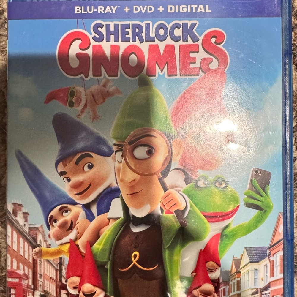 Sherlock‎ Gnomes Blu-ray DVD Digital Combo
